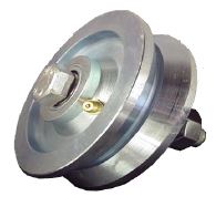 [TT4120] RUEDA PORTON 4" C/FITTING ENGRAS