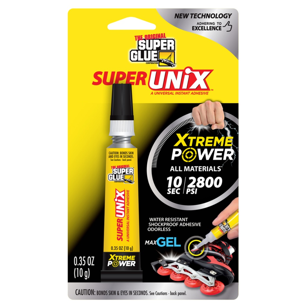 The Original Super Glue Superunix Super Strength All Purpose Super Glue 0.35 Oz