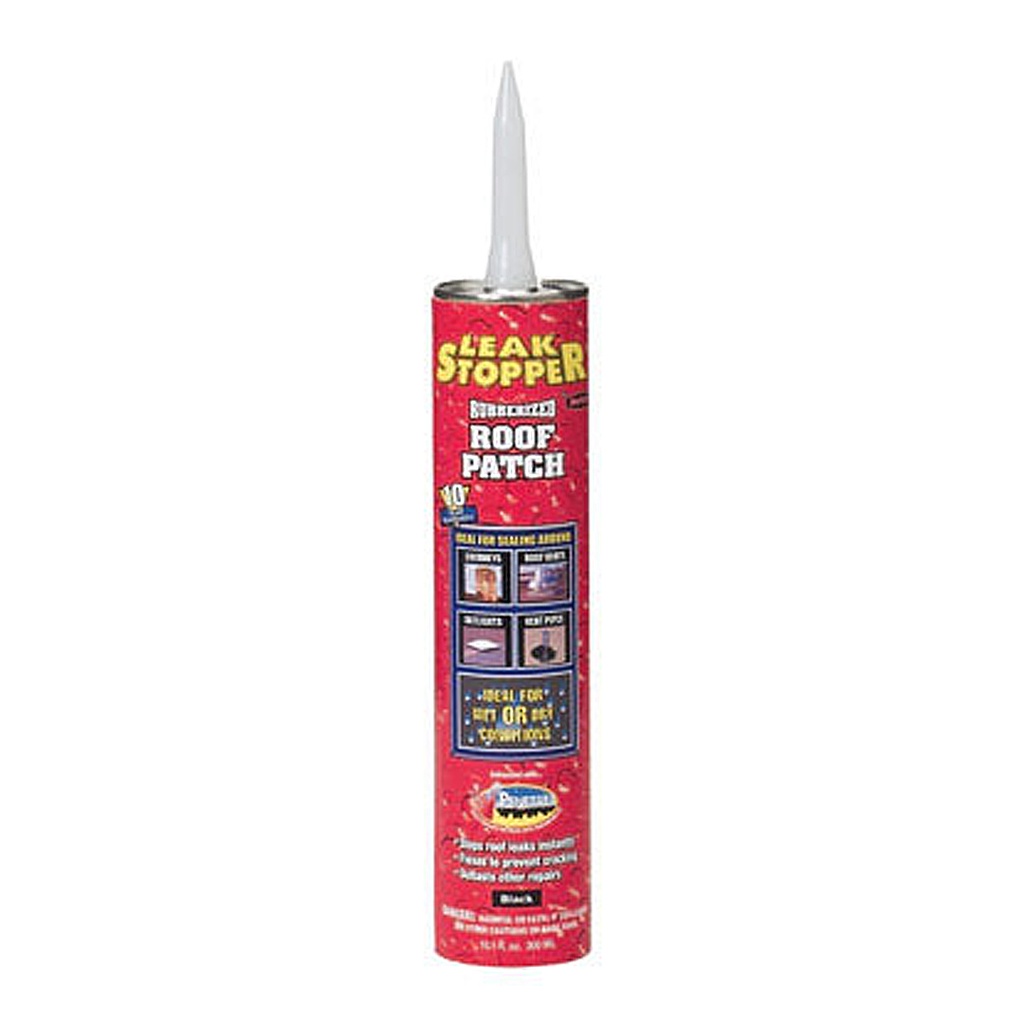 Leak Stopper Rubberized Roof Patch, 10.1 Oz.