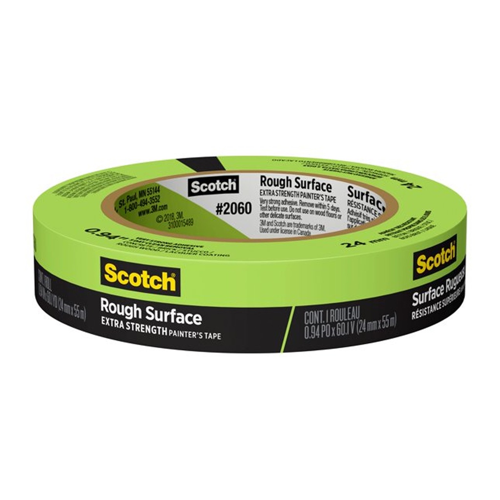 Scotch 0.94 in. W X 60 Yd L Green Extra Strength Masking Tape 1 Pk