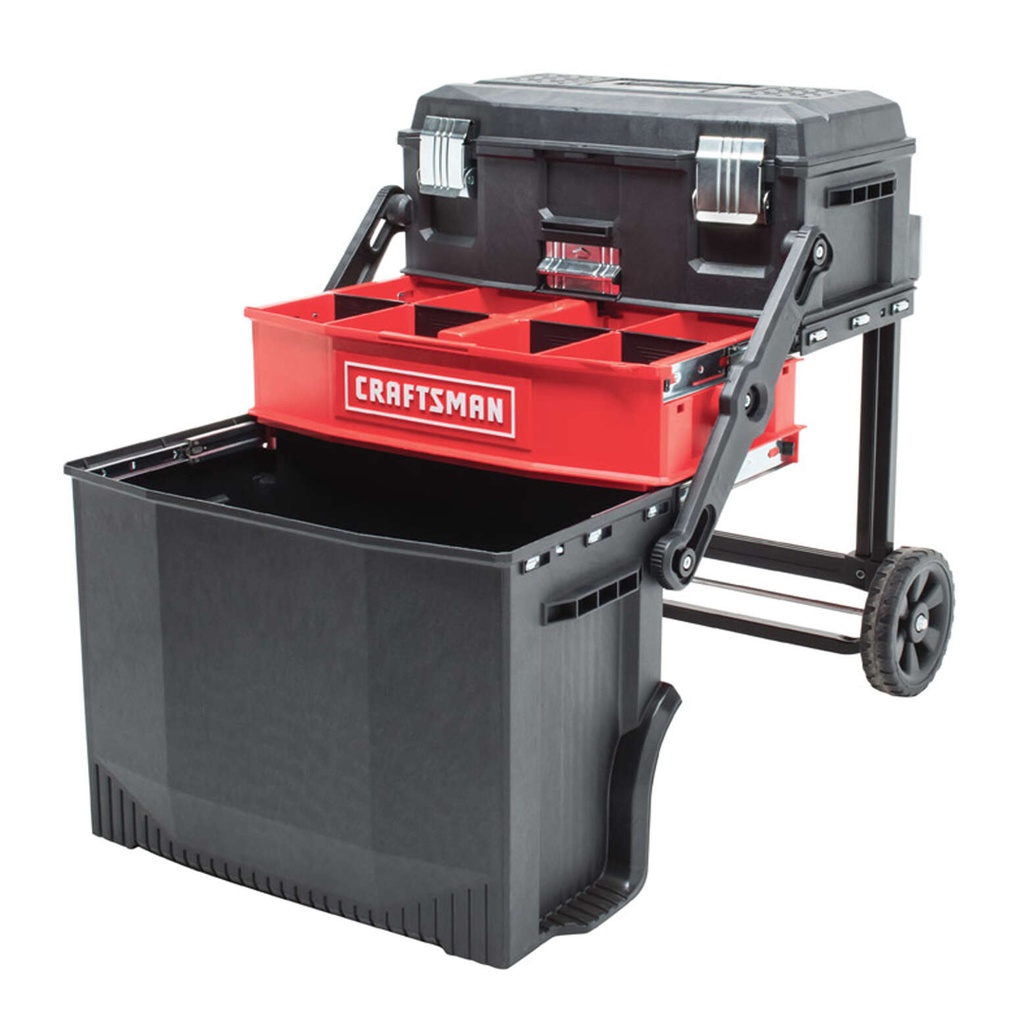[2896934] Craftsman 21.5 in. L X 16.2 in. W X 28.8 in. H Multi-Level Workstation 88 Lb. Cap