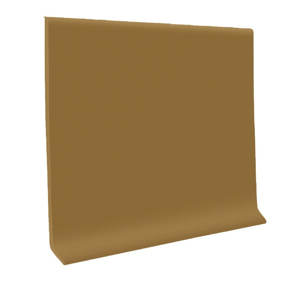 ZOCALO GOMA MARRON 4" P/L