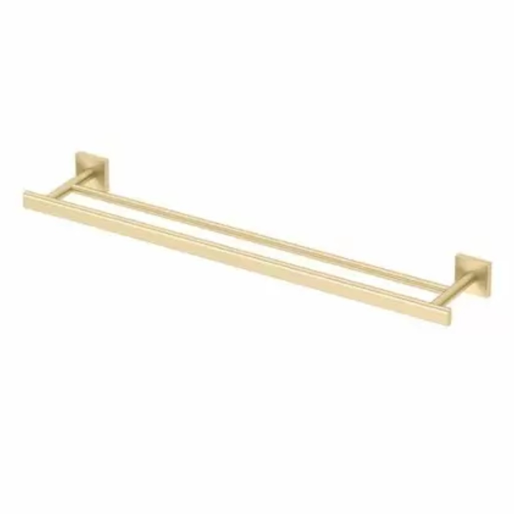 [366001479] Gatco 4054 Elevate 24" Towel Bar Brushed Brass Bathroom Hardware and Accessories Bathroom Hardware Towel Bars