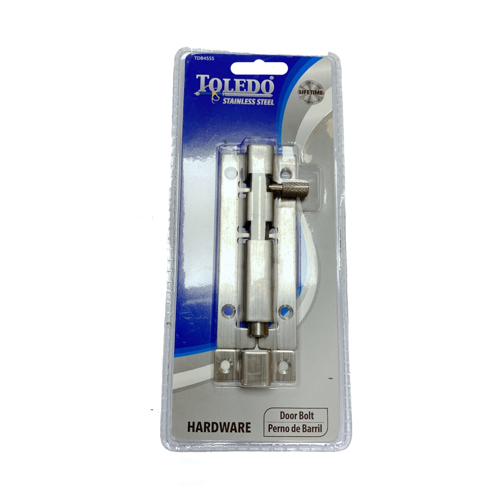 TOLEDO DOOR BOLT 4" LENGHT F