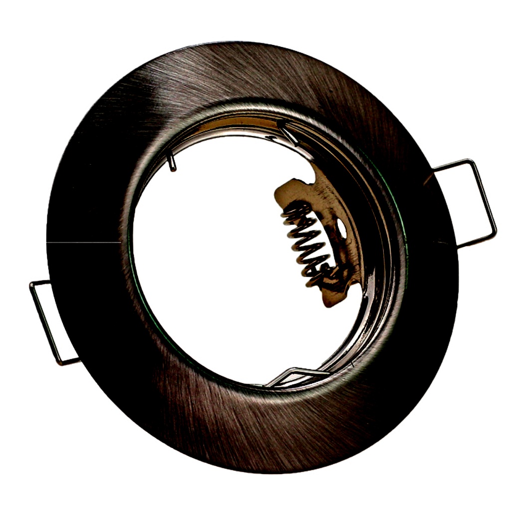 [455001740] BASE REDONDA NEGRA P/MR16