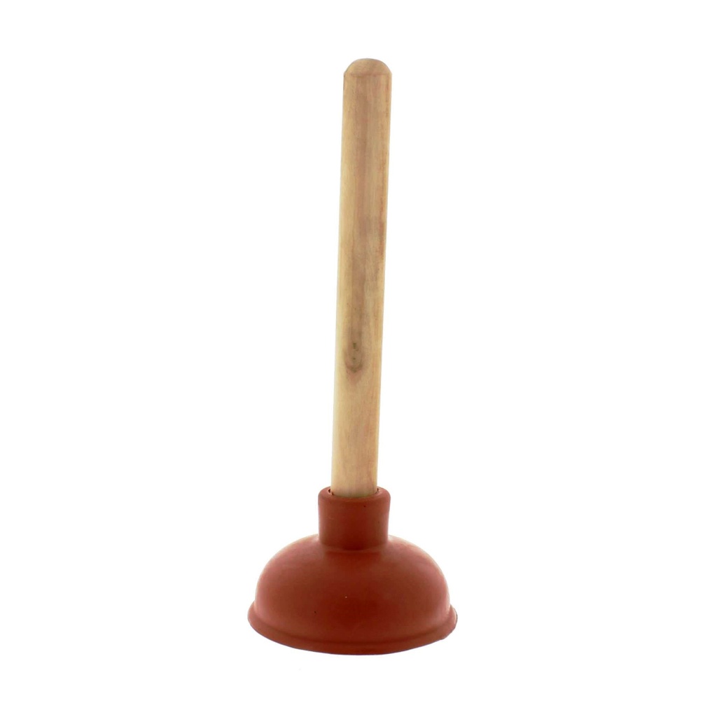 LDR Toilet Plunger 8 in. L X 4 in. D