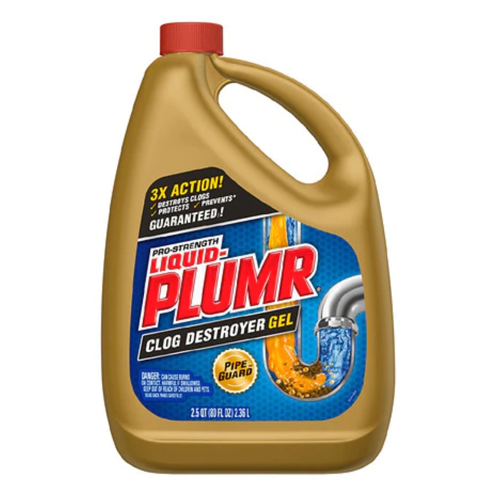 DRAIN CLEANER LIQ PLUMR PROF STR