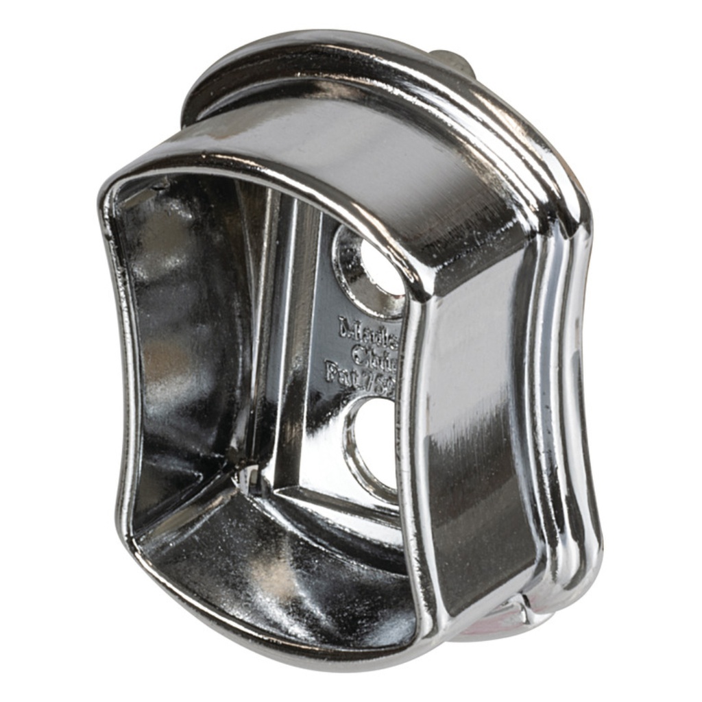 HAFELE END SUPP TUBE POL CHR