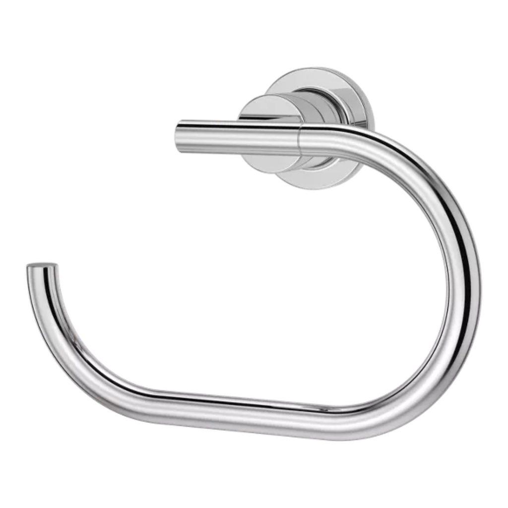 Pfister BRB-NC1 Contempra Wall Mount Towel Ring Polished Chrome Bathroom Hardware and Accessories Bathroom Hardware Towel Rings
