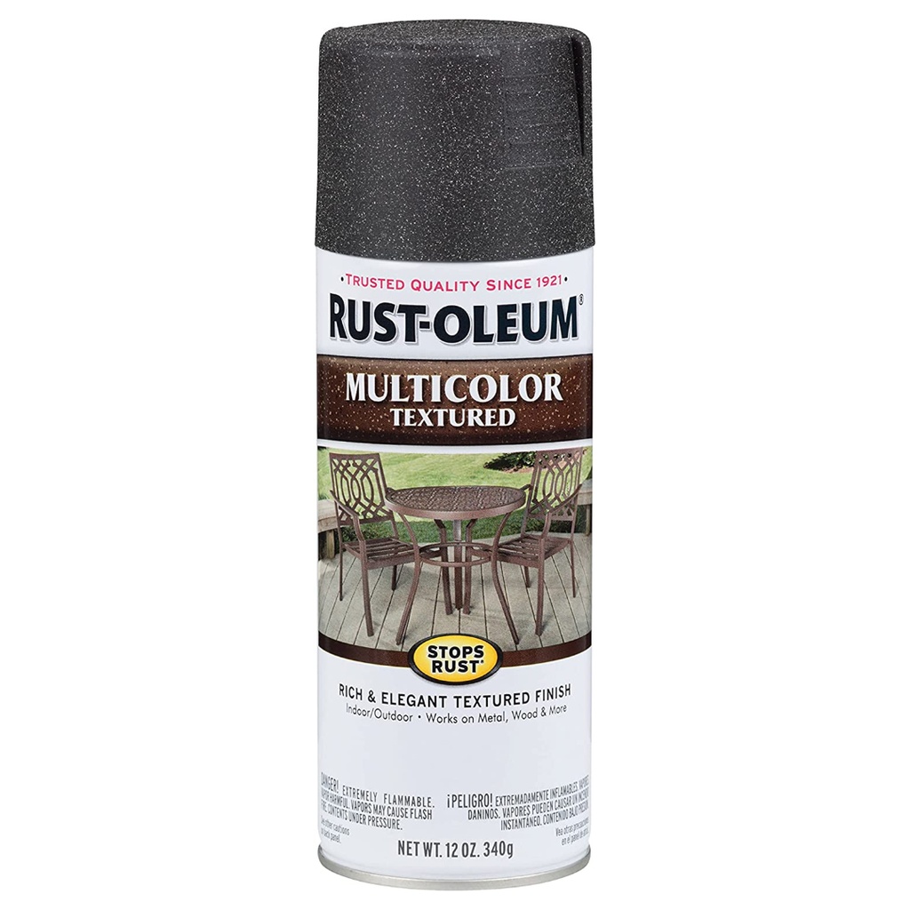 [1396860] Rust-Oleum Stops Rust MultiColor Textured Aged Iron Spray Paint 12 Oz