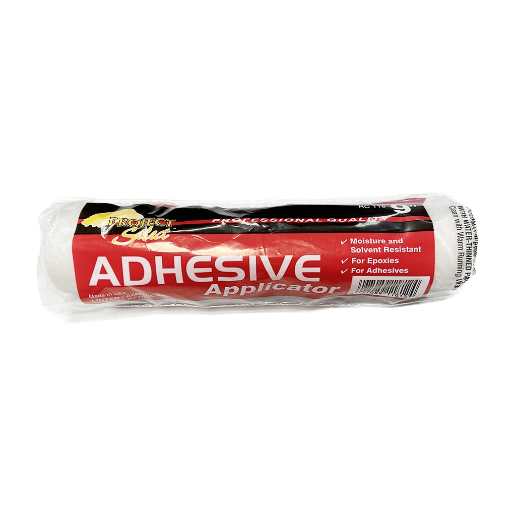 Linzer RC118 Adhesive Roller Cover 9  1/4  Nap