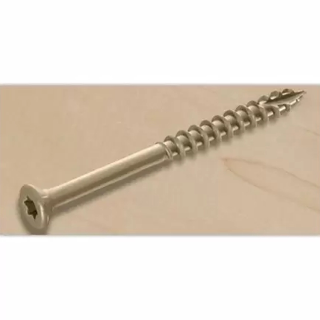 Starborn Deckfast No. 9 X 3 in. L Tan Star Flat Head Deck Screws 2000 Pk