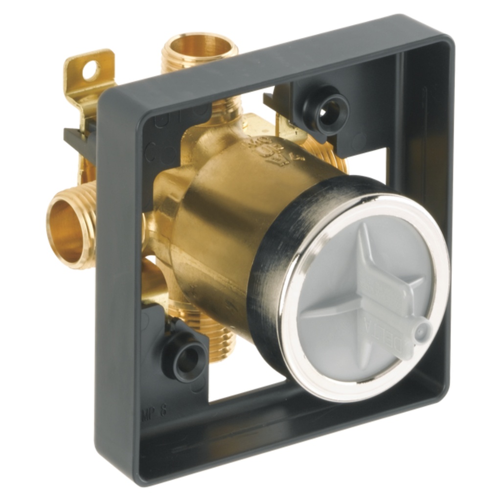 [R10000-UNBX] Delta R10000-UNBX Multichoice Universal Tub / Shower Rough - Universal Inlets / Outlets