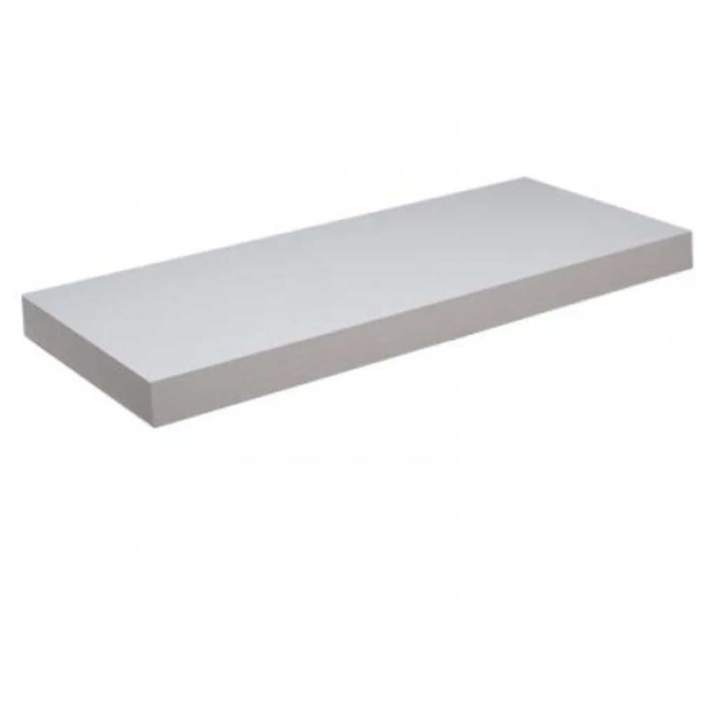 [08753100] Prateleira Com Suporte Tendenza Branca 25x100cm Prat-K