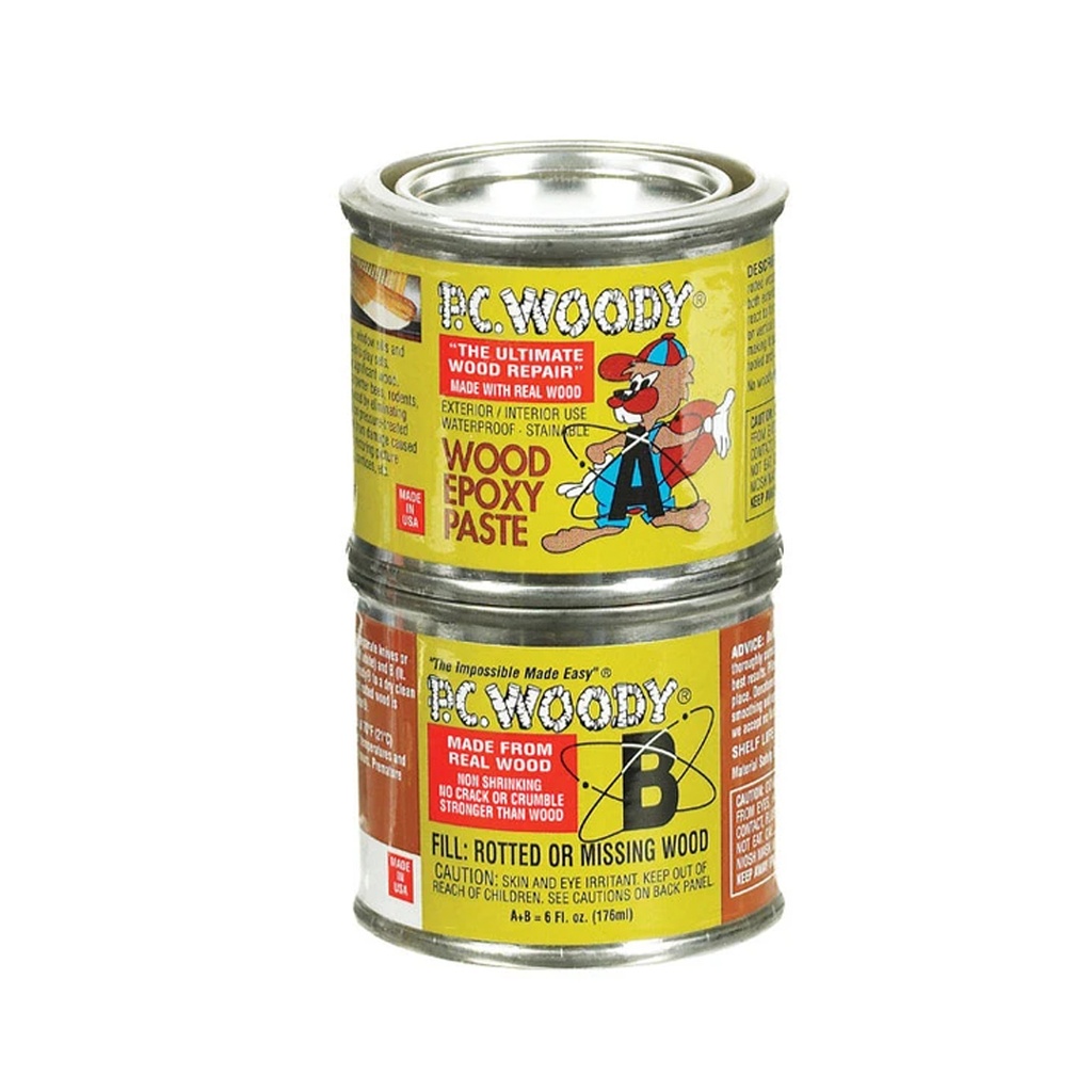 [1032820] PC-Woody Tan Two Part Wood Epoxy Paste 6 Oz