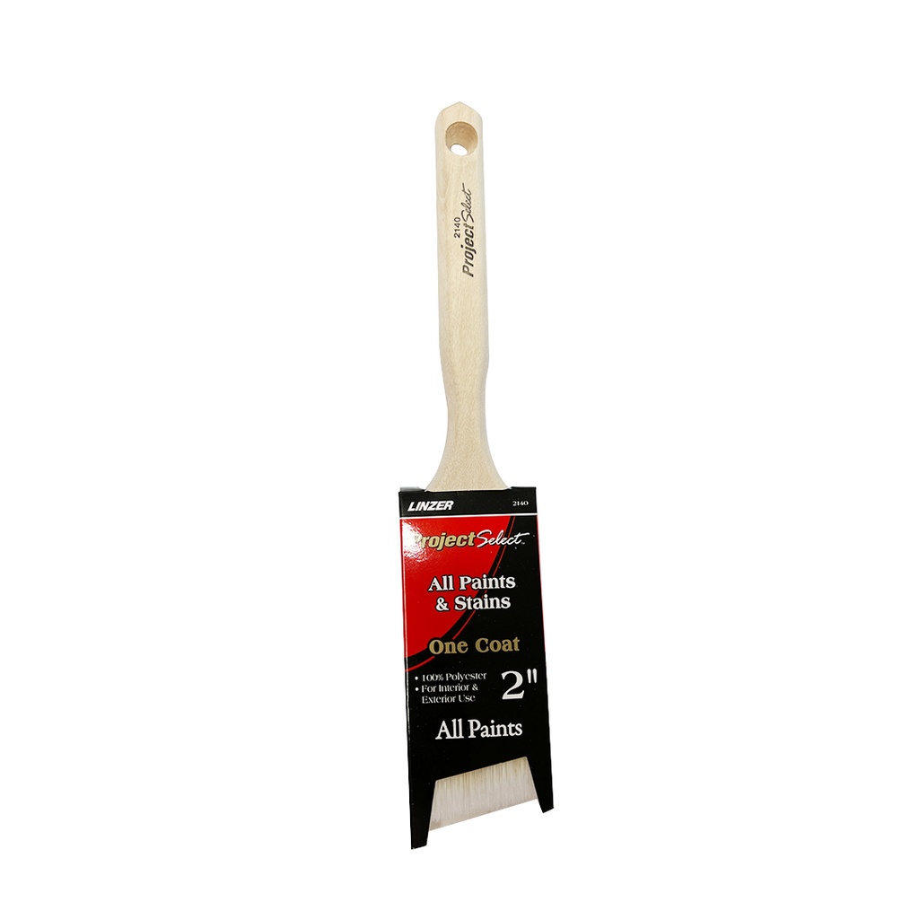 [1254515] Linzer Products 2140-0200 2 Polyester Project Select Angle Sash Paint Brush