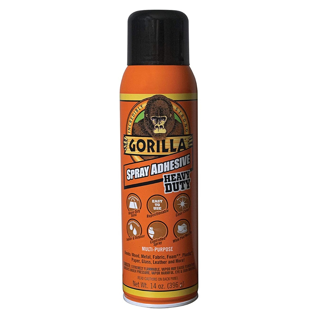 Gorilla 14 Oz. Heavy-Duty Multi-Purpose Spray Adhesive 6301502