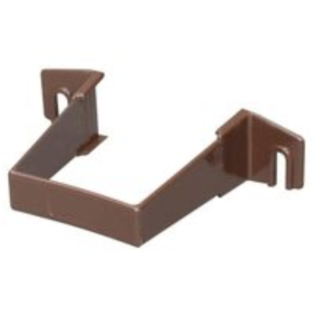 Amerimax 3.3 in. H X 1 in. W X 4.3 in. L Brown Vinyl Downspout Bracket