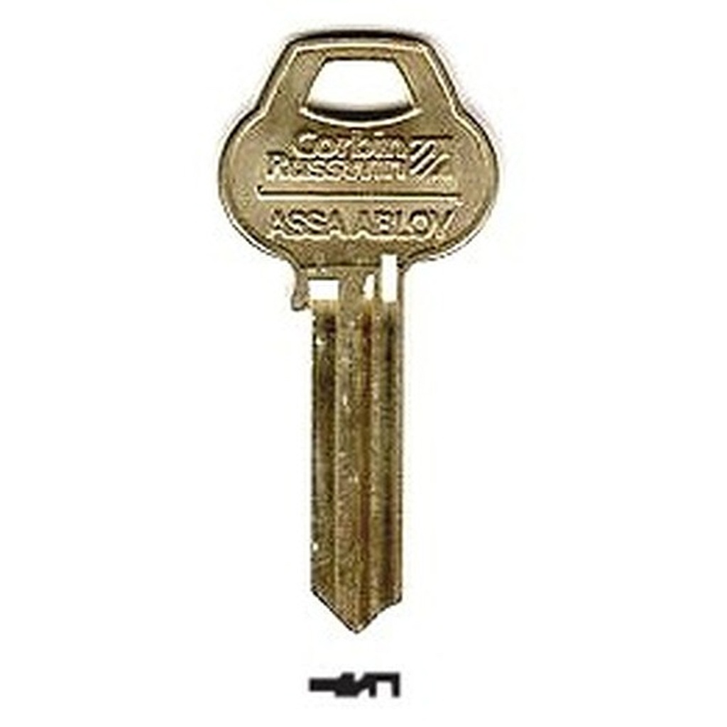 CR KBL6-A KEY BLANK H/S 6PIN A