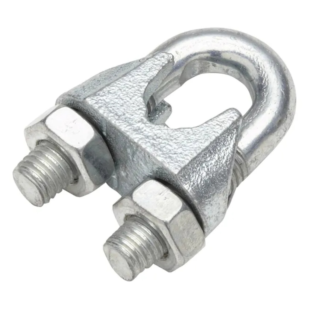 '- Chain .09 in. to .13 in. Galvanized Wire Rope Clip T7670419