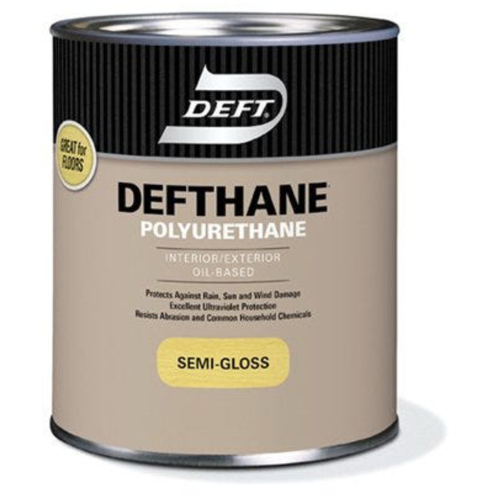 Deft® Defthane® Interior/Exterior Oil-Based Polyurethane - Semi-Gloss