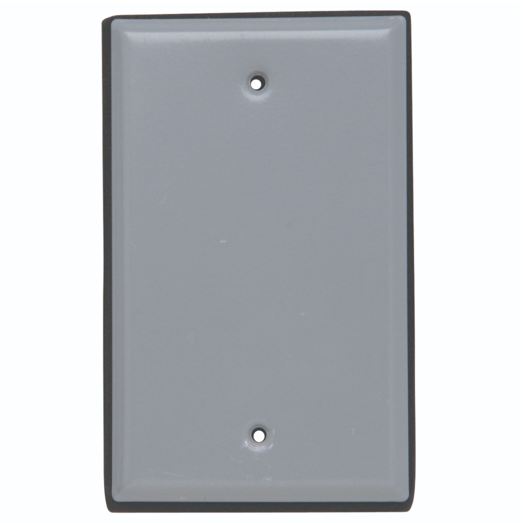 TAPA CIEGA 2X4 W/PROOF WHITE