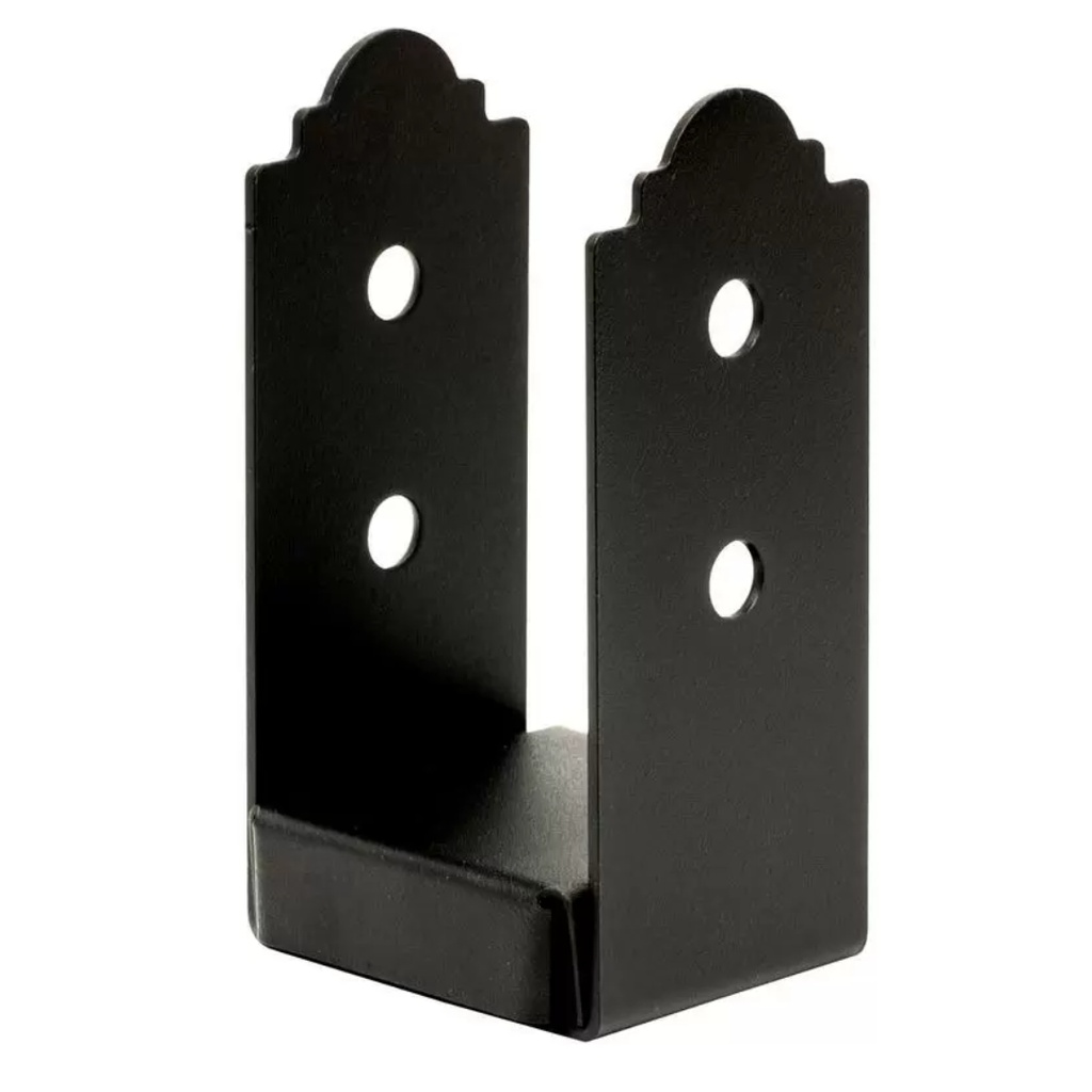 Simpson Strong-Tie ZMax 7.13 in. H X 5 in. W 12 Ga. Steel Post Base