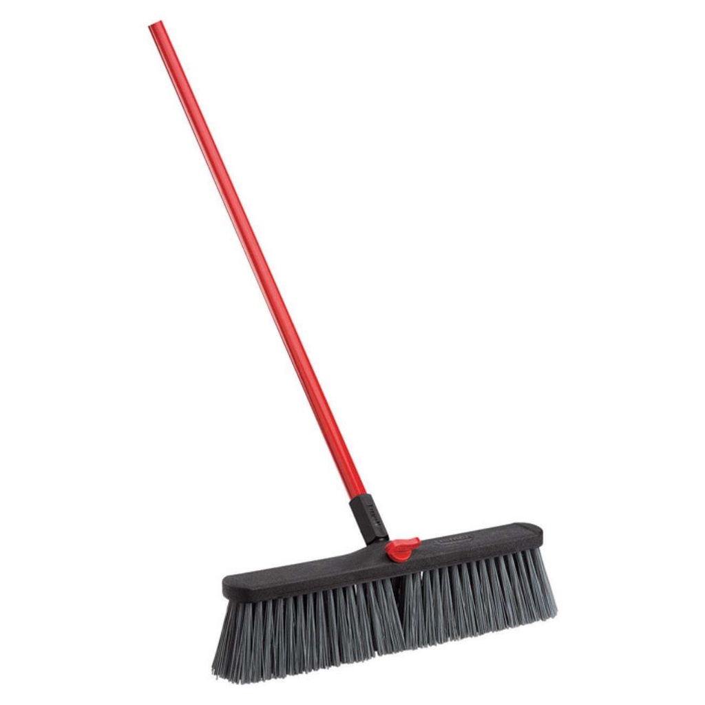 Libman 18 in. X 64 in. Steel Handle Rough Surface Push Broom 878 - All