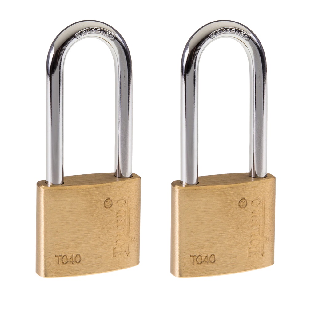 [380009505] TOLEDO CANDADO BRONCE LARGO 40MM