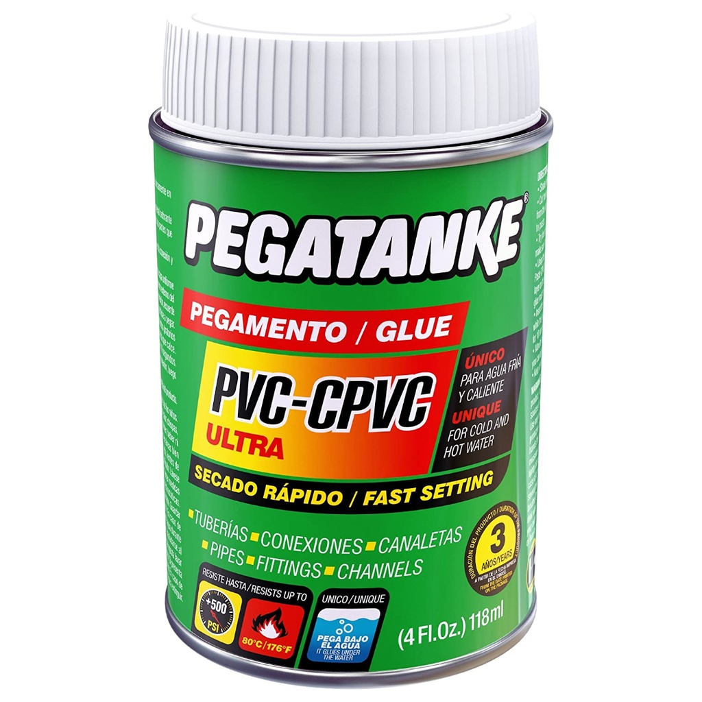 PEGA PEGATANKE PVC/CPVC 8 OZ