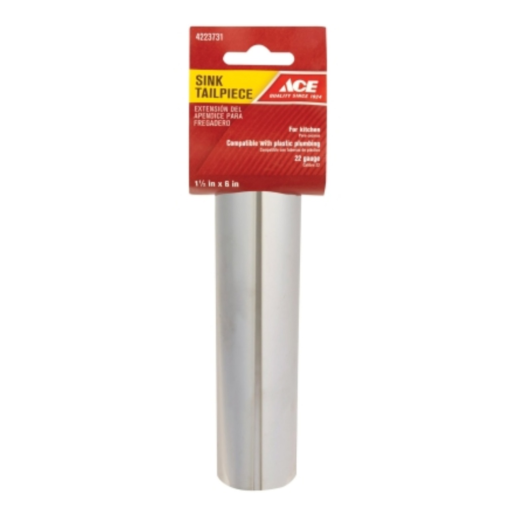 SINK TAILPIECE 1-1/2"X6"
