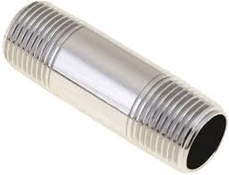 NIPLE 3/8X2 1/2 CHR