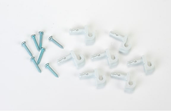 C/MAID WALL CLIPS WITH SCEWS