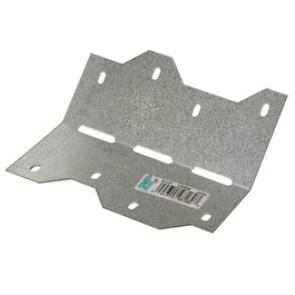Simpson Strong-Tie 3.3 in. W X 4.9 in. L Galvanized Steel L-Angle