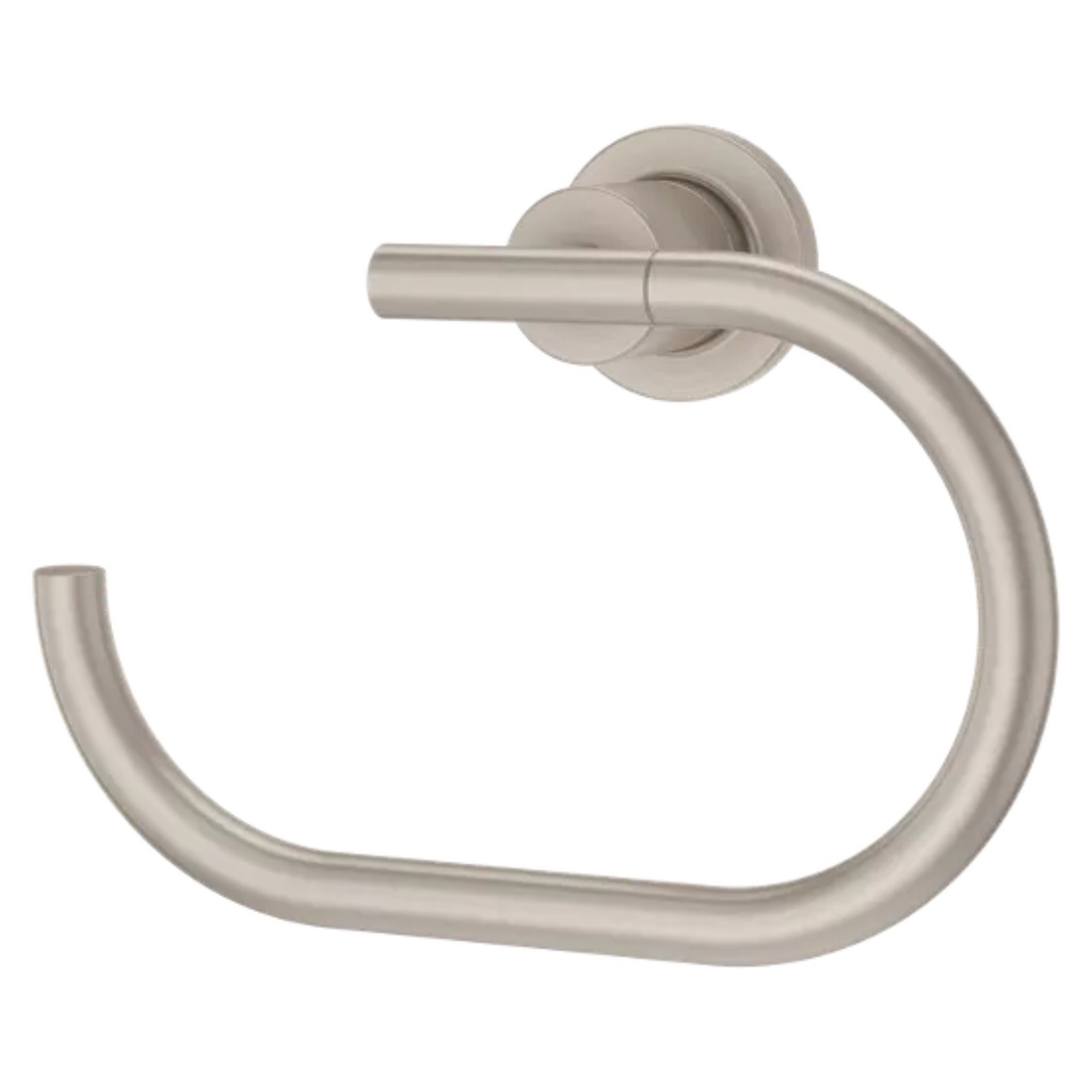 Pfister BRB-NC1 Contempra Wall Mount Towel Ring Brushed Nickel Bathroom Hardware and Accessories Bathroom Hardware Towel Rings