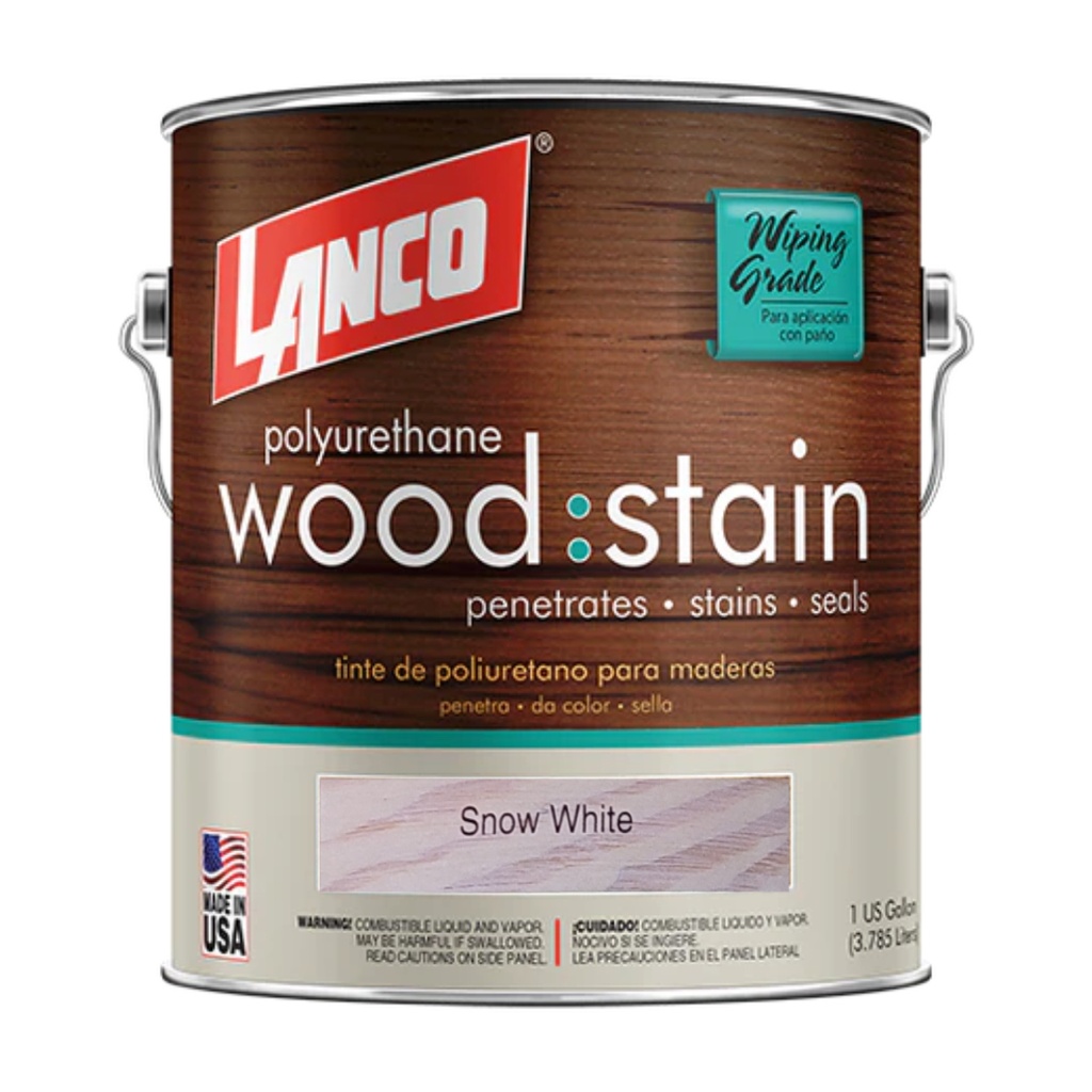 LANCO W/STAIN S/WHITE QT