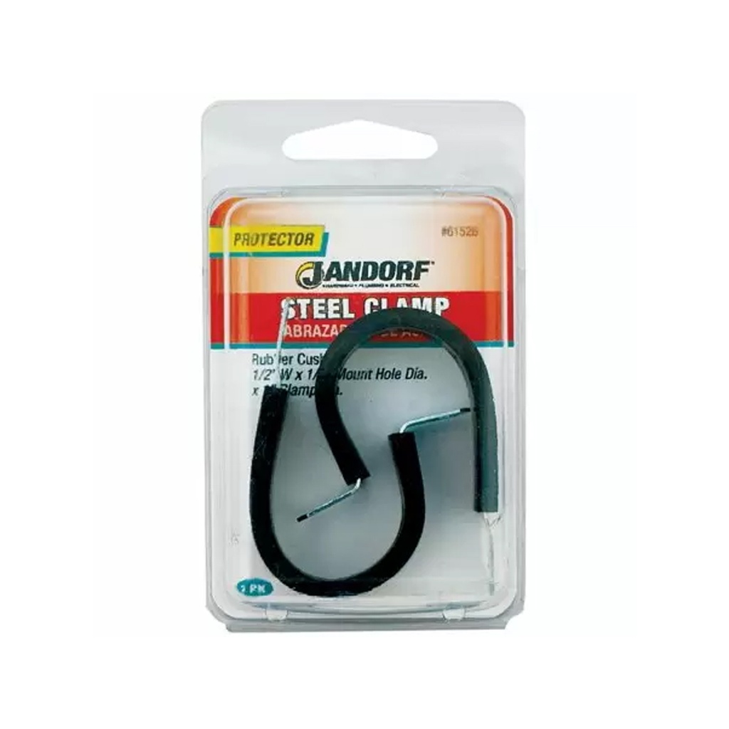 STL CLAMP RUB CUSH 1"DIA