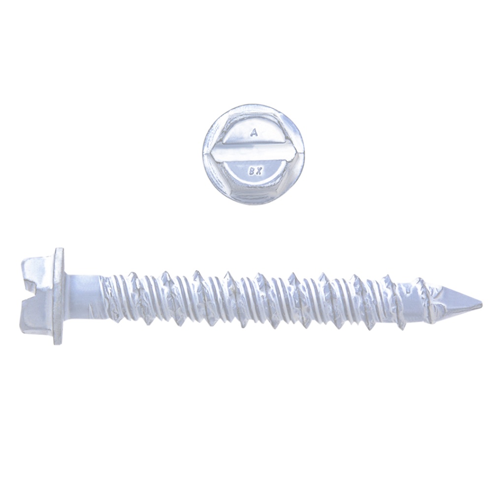 Powers Fasteners Inc. Dewalt Eng. by Powers 2404 -  Self-Tapping Concrete Screw, Hex Head, White, 3/16" X 2-1/4" -  100 Pk