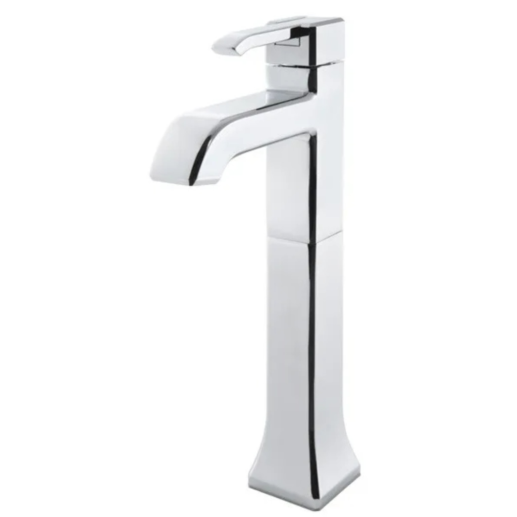 [LG40FE0C] Pfister LG40-FE0 Park Avenue 1.2 GPM Single Hole Vessel Bathroom Faucet Polished Chrome Faucet Bathroom Sink Faucets Single Handle