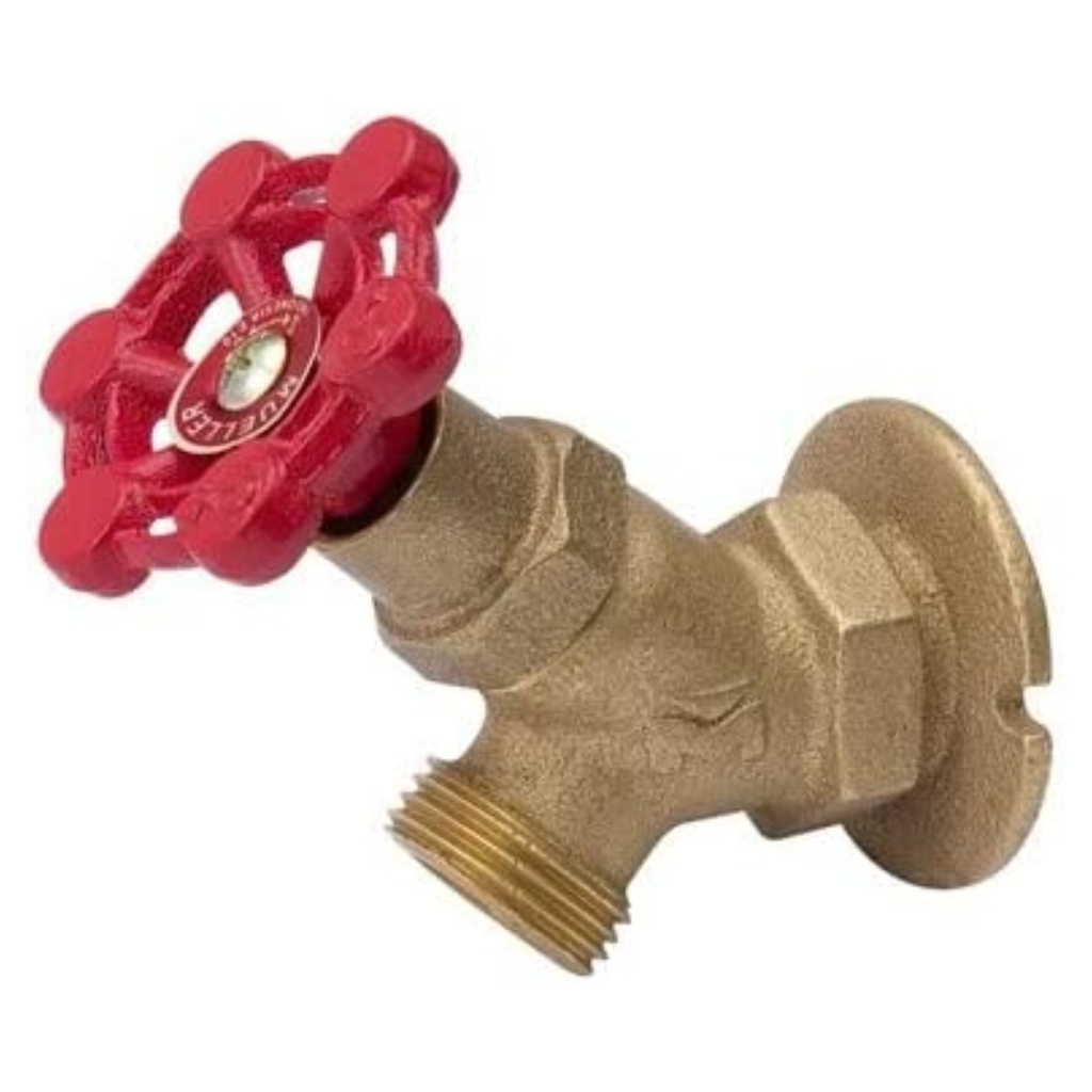 B&K Mueller 3/4 in. FIP Hose Brass Sillcock Valve