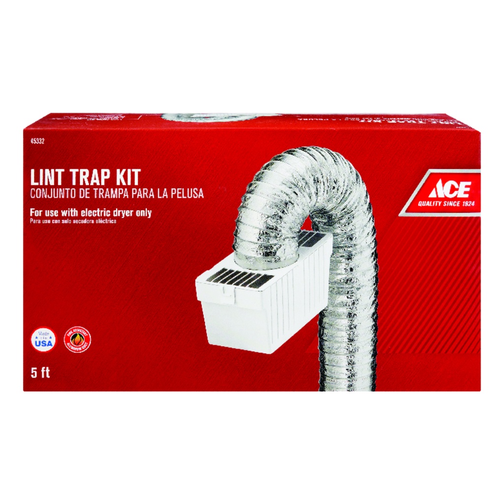 LINT TRAP DRYER W/DUCT