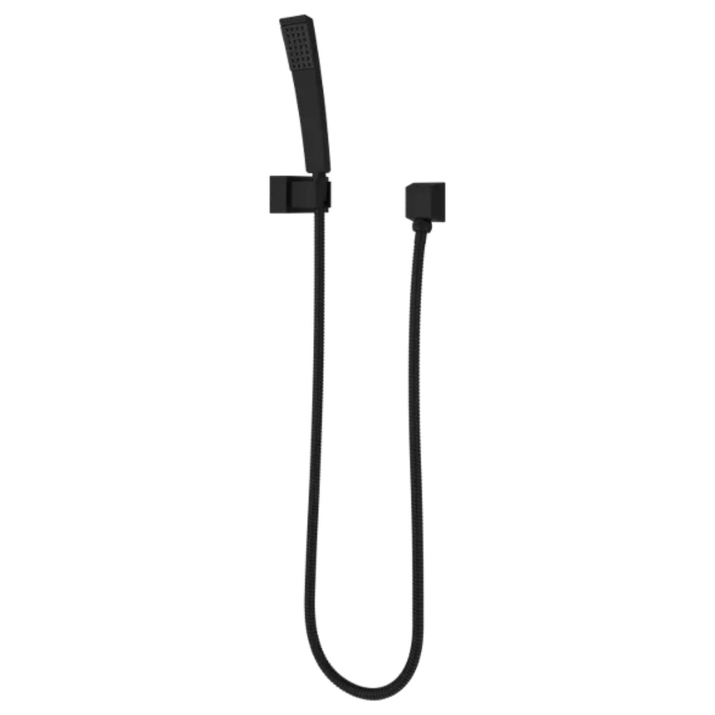 [LG161DFB] Kenzo 1-Spray 1.84 in. Single Wall Mount Low Flow Handheld Shower Head in Matte Black