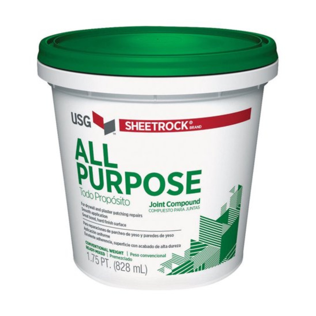 [1011006] USG Sheetrock White All Purpose Joint Compound 1.75 Pt