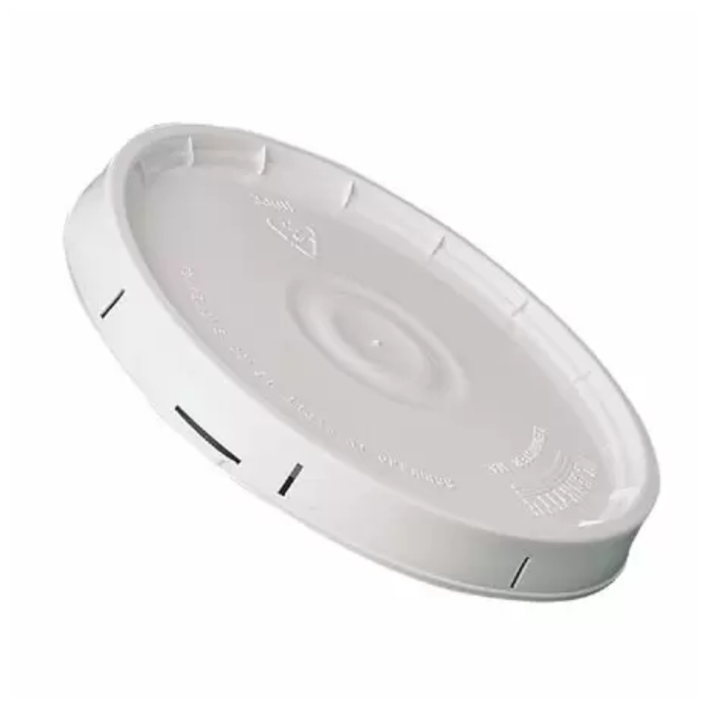 Leaktite White 5 Gal. Plastic Bucket Lid