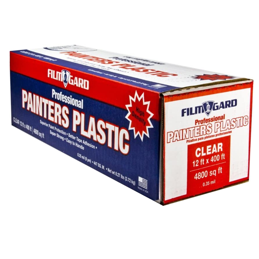 Frost King 9 Ft. W X 12 Ft. L X 0.47 Mil Plastic Drop Cloth 5 Pack