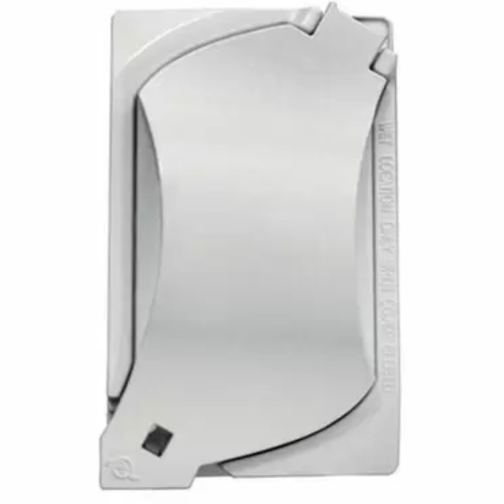 [3426152] Sigma Engineered Solutions Rectangle Die-Cast Metal 1 Gang 4.57 in. H X 2.81 in. W Universal Cover