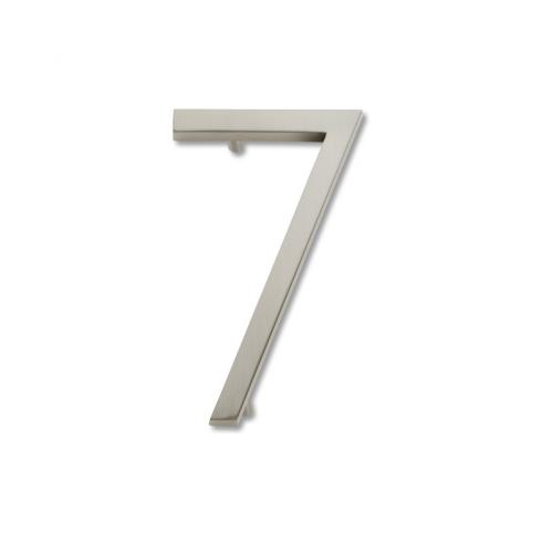 Atlas Homewares AVN7 Modern Avalon Address Number 7 Brushed Nickel Home Accents Address Numbers