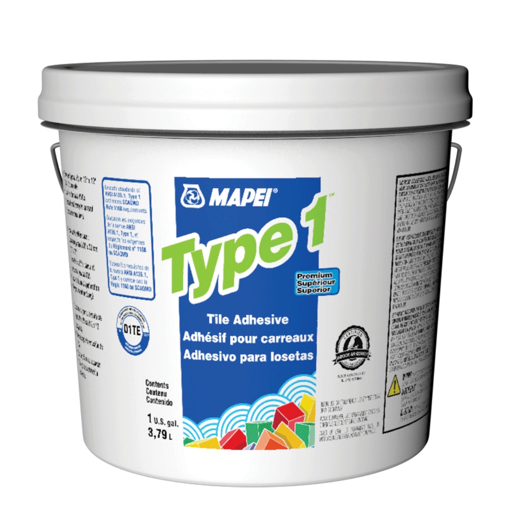 [420006050] Mapei 2873800 3.9 Litre Professional Tile Acrylic Adhesive