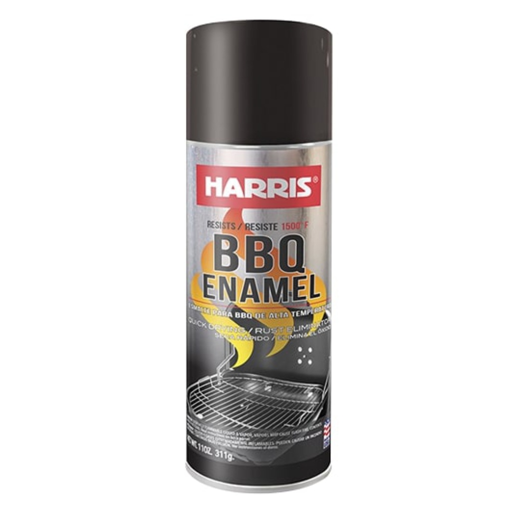 HARRIS BBQ ENAMEL BLK SPRY 11 OZ