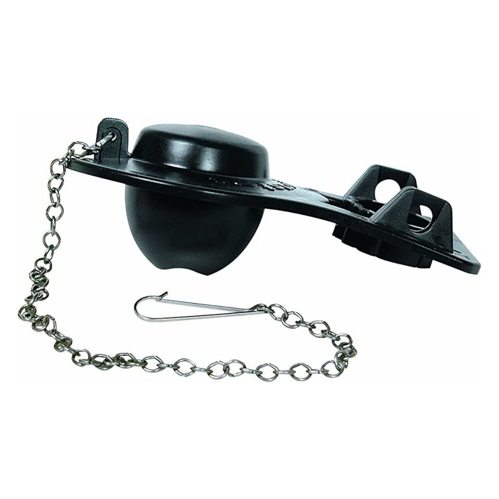 [4266490] Fluidmaster Toilet Flapper Black Microban